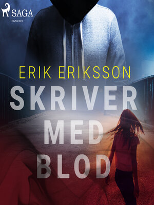 cover image of Skriver med blod